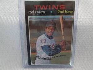 lot 1 image: 1971 Topps Rod Carew Card...