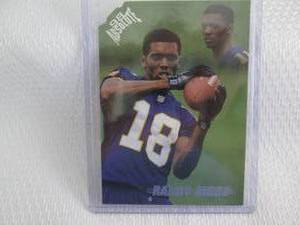 lot 7 image: 1998 Absolute Randy Moss Rookie Car...