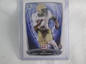 lot 28 image: 2014 Bowman Odell Beckham Rookie Ca...