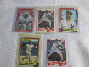 lot 39 image: 5 Deion Sanders Rookie Cards...