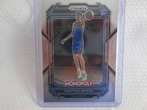 lot 47 image: 2022 - 23 Prizm Monopoly Chet Holm...