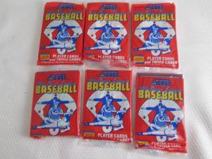 lot 51 image: 6 1988 Score Baseball Packs...