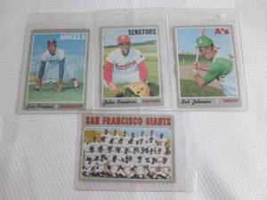 lot 53 image: Assorted 1970 Topps Baseball High N...
