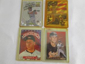 lot 73 image: Cal Ripken JR Topps Fleer Donruss I...