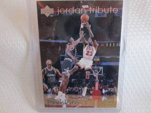 lot 82 image: 1997 Upper Deck Michael Jordan Trib...