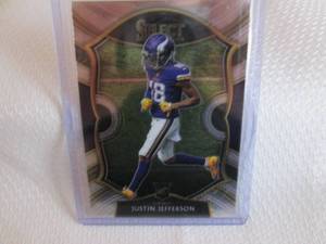 lot 94 image: 2020 Select Justin Jefferson  Rooki...