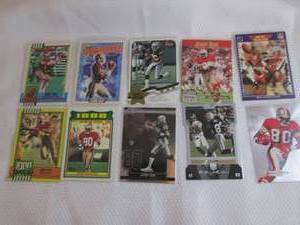 lot 99 image: Assorted Jerry Rice Cards ...