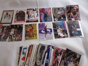 lot 108 image: 55 Assorted Basketball Stars Cards...