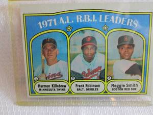 lot 127 image: 1972 Topps Harmon Killebrew, Frank ...