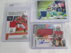 lot 145 image: Assorted Football Jersey Cards...