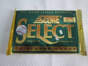 lot 148 image: 1993 Score Select Pack...