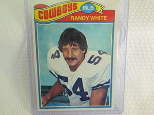 lot 166 image: 1977 Topps Randy White Card...