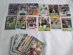 lot 167 image: 50 Assorted Football Star Cards...