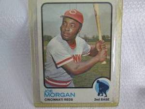 lot 177 image: 1973 Topps Joe Morgan Card...