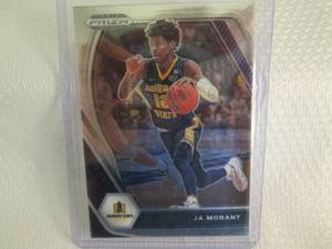 lot 184 image: 2021-22 Prizm Ja Morant Card...