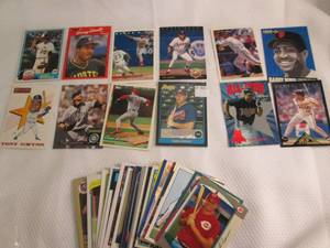 lot 192 image: 50 Assorted Baseball Star Cards...