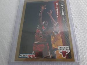 lot 200 image: 1992-93 Fleer Michael Jordan Card...