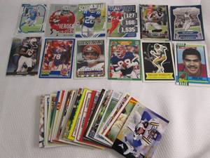 lot 211 image: 50 Assorted Football Cards...