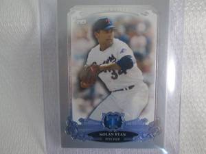lot 221 image: 2013 Topps Nolan Ryan The Elite Car...