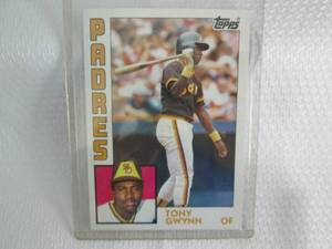 lot 222 image: 1984 Topps Tony Gwynn Card...
