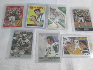 lot 234 image: Assorted Joe Namath Cards...