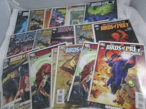 lot 246 image: 18 Assorted Birds Of Prey Comics...