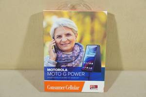 lot 7 image: Consumer Cellular Motorola Moto G Power Smartphone