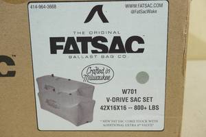lot 20 image: Fatsac V-Drive Sac Sat Ballast Bags