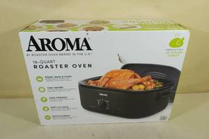lot 143 image: Aroma 18 Quart Roaster Oven