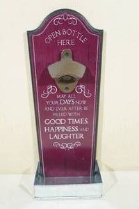 lot 169 image: Bottle Opener Wall Dcor