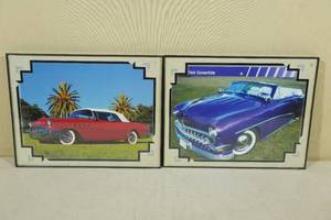 lot 184 image: 2 Classic Soft Top Framed Photos
