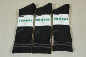 lot 186 image: 3 Pairs Bombas Socks -XL