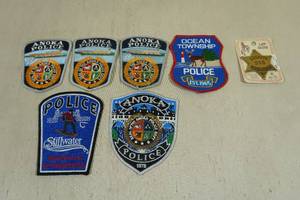 lot 198 image: 7 Assorted Police Department Patches