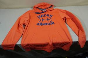 lot 239 image: Under Armour Sweat Shirt -Medium, Orange