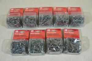 lot 240 image: 9 50-Pack Metal Staples MS-1555