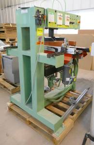 lot 3 image: ConQuest Model BO133 Double Row Line Boring Machine