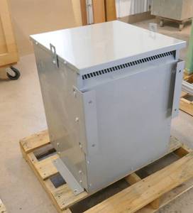 lot 9 image: Fargo Electric 3 phase Transformer DA34XN1FE 34 kva
