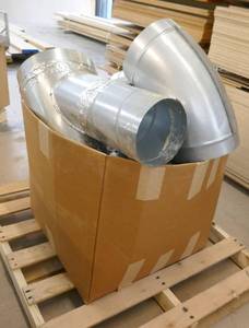 lot 10 image: Box of Galvanized pipe