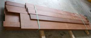 lot 33 image: 44 Jatoba hardwood, approx 80 board ft