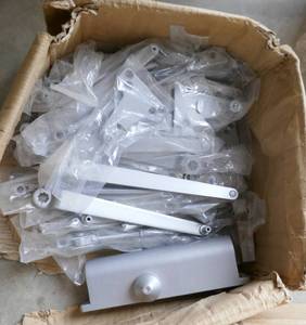 lot 42 image: Box of Door closer arms