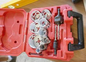lot 47 image: Milwaukee hole saw set