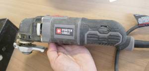 lot 52 image: Porter Cable PCE605 oscillating multi tool
