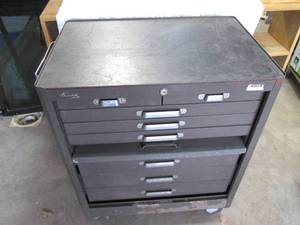 Vintage Kennedy 8-drawer Rolling To...