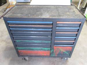 Heavy Duty 15-drawer rolling tool c...