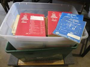 2-Storage totes loaded with Car Sho...