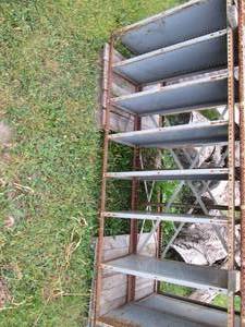 Equipto Heavy Duty metal open shelv...