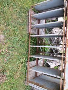 Equipto Heavy Duty metal open shelv...