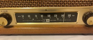 lot 69 image: Vintage Curtis Mathis AM Radio