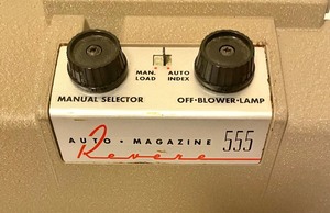 lot 71 image: Vintage Revere Auto Magazine Slide Projector
