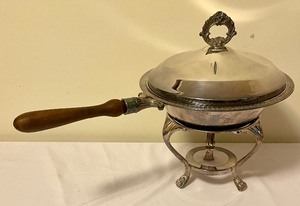 lot 102 image: Silver Plated Serving Pieces